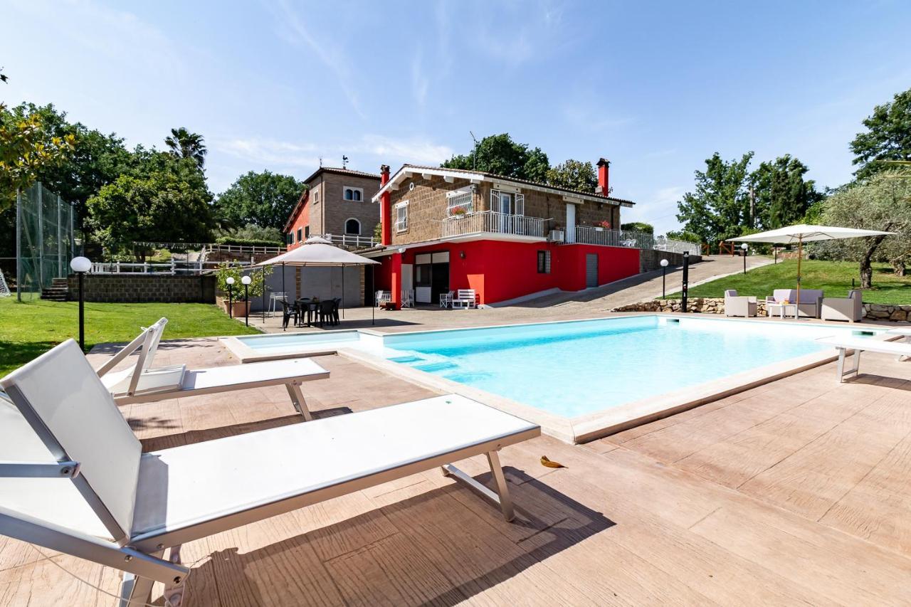 Villa Vacanze La Quercia Carbognano Екстер'єр фото