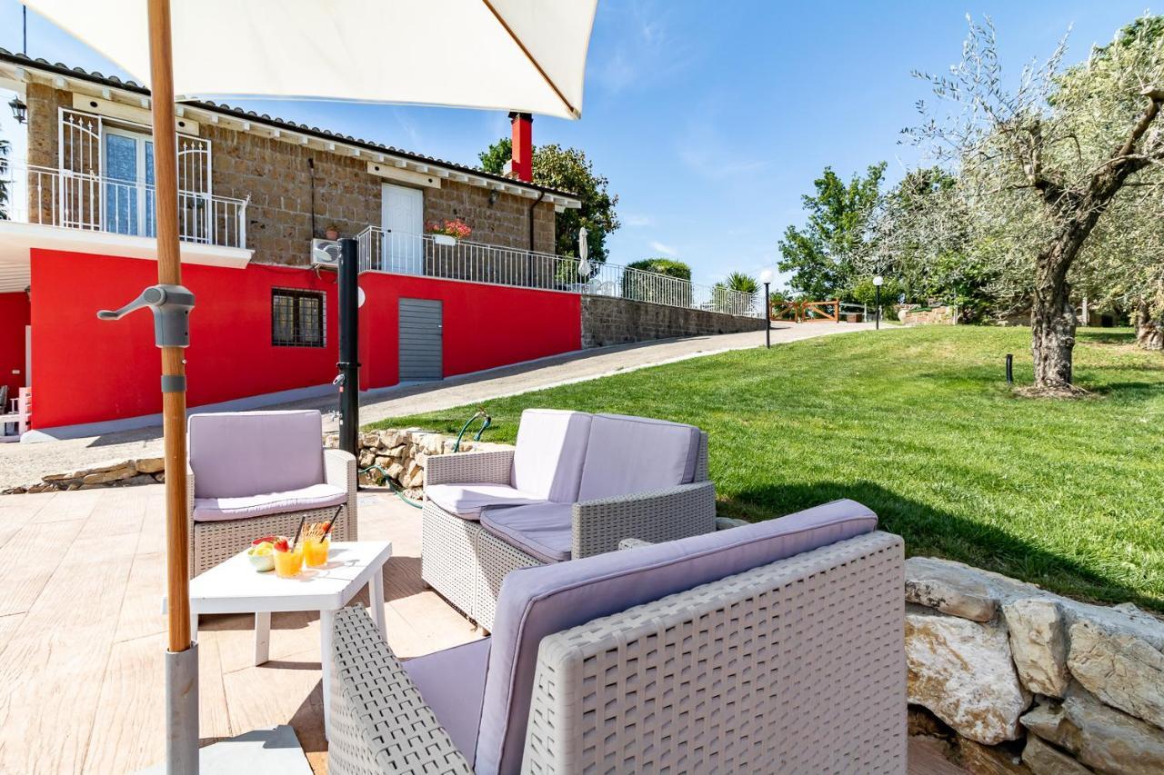 Villa Vacanze La Quercia Carbognano Екстер'єр фото